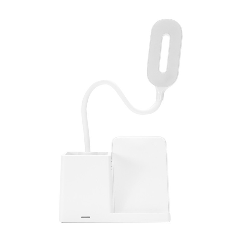 Luminária Led com Carregamento via Indução e Porta caneta Personalizada