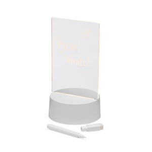 Luminária LED de Mesa Personalizada