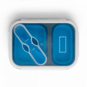 Marmita Retrátil de Silicone Com Logotipo da Empresa