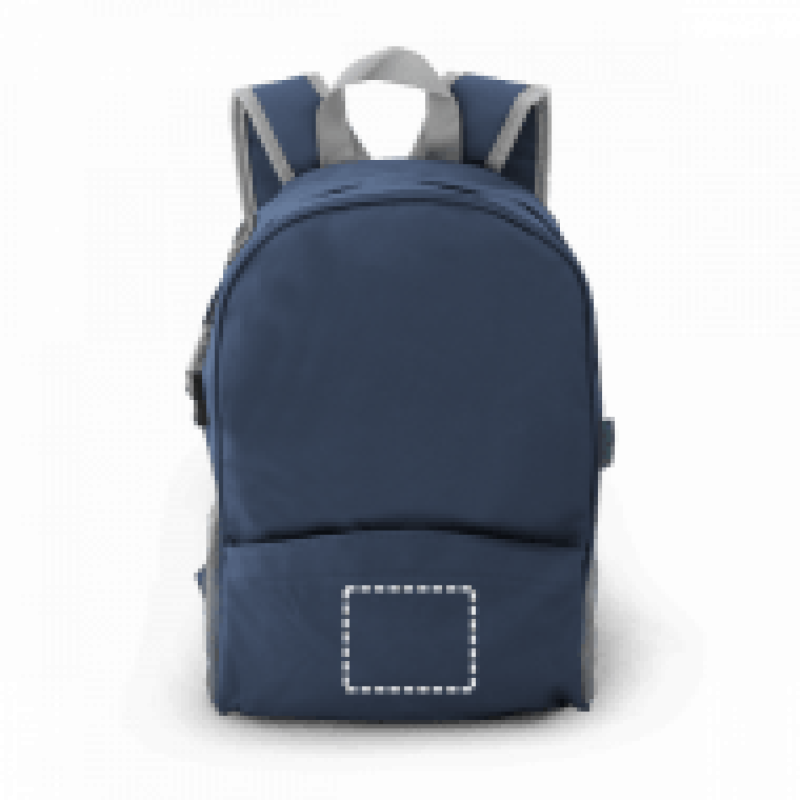 Mochila Com Alças Almofadadas e Saída Para Fone de Ouvido