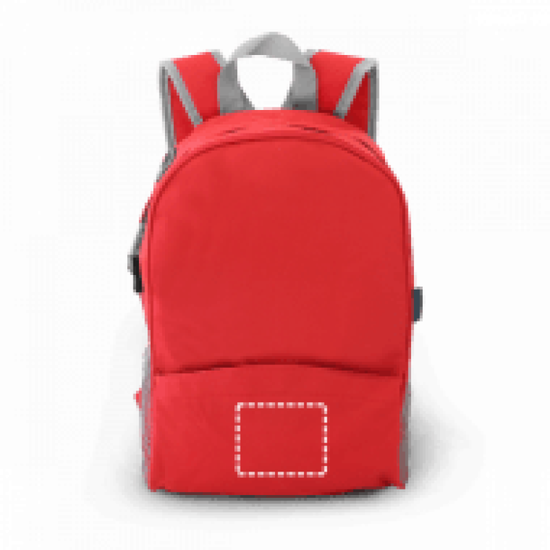 Mochila Com Alças Almofadadas e Saída Para Fone de Ouvido