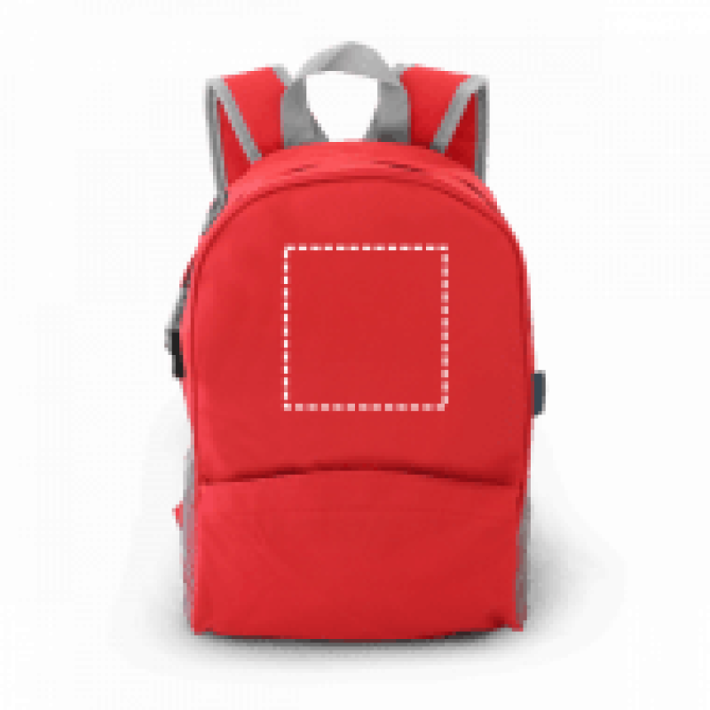 Mochila Com Alças Almofadadas e Saída Para Fone de Ouvido