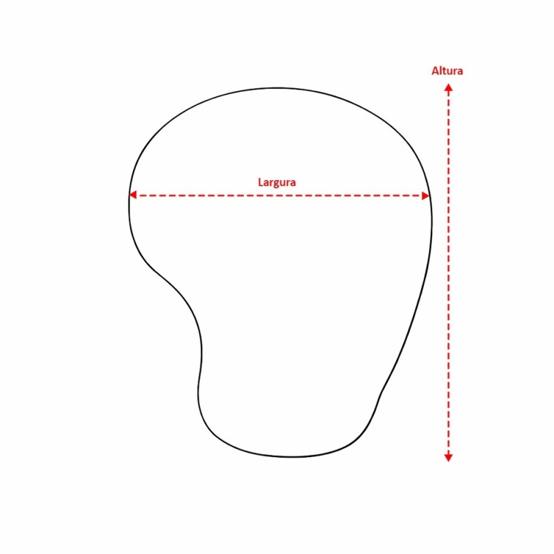 Mouse Pad Ergonômico Promocional