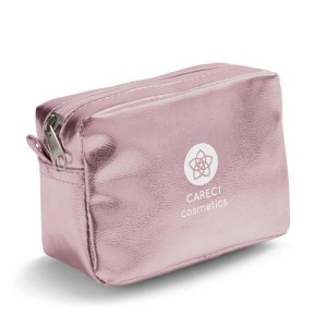 Nécessaire Pequena de PVC Personalizada Para Outubro Rosa