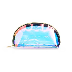 Nécessaire Plástica Holográfica Personalizada com Logotipo