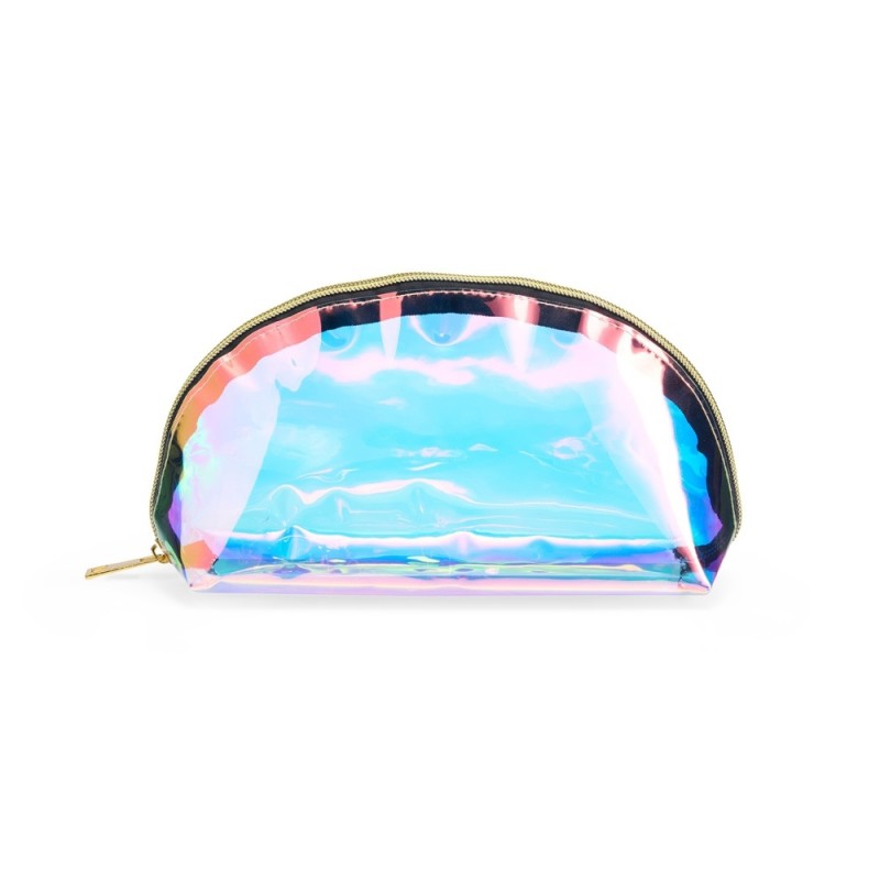 Nécessaire Plástica Holográfica Personalizada com Logotipo