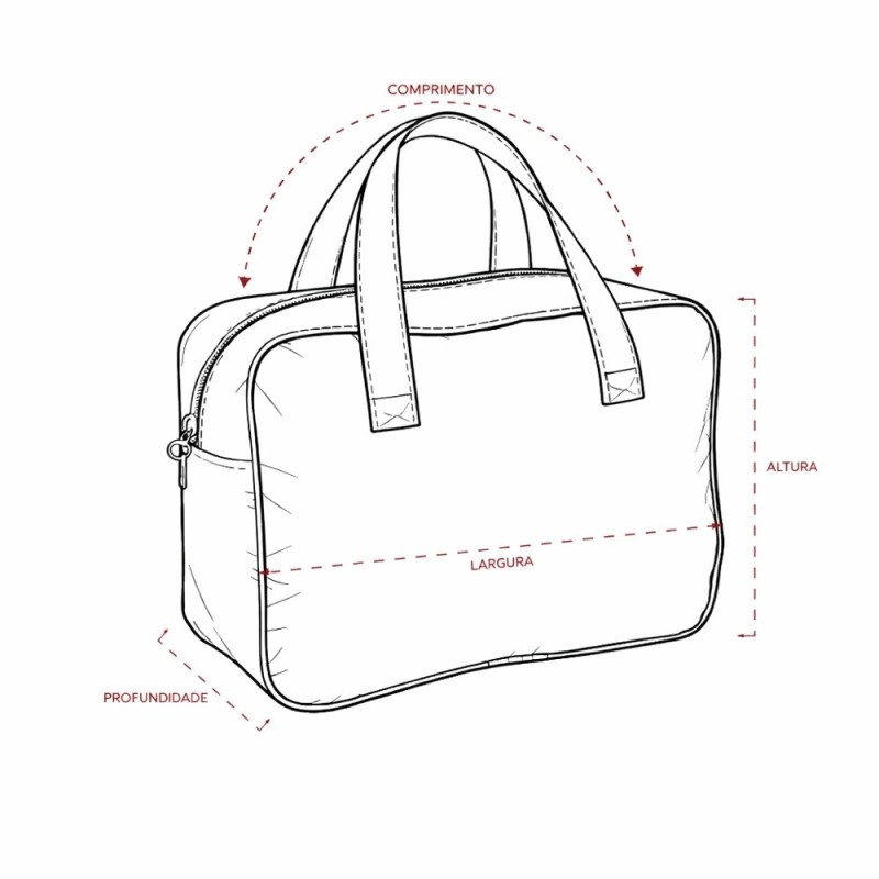 Nécessaire Poliéster Promocional com Logo