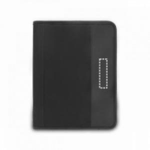 Pasta Convenção A4 Couro Sintético e Microfibra Personalizada