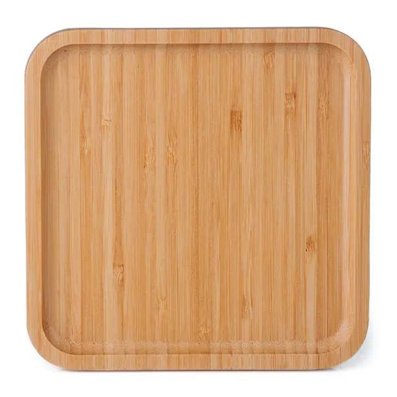 Petisqueira Em Bambu Quadrada para Brindes