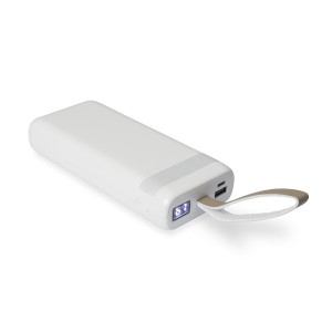 Power Bank 20.000mAh com Lanterna e Multissaídas Personalizado