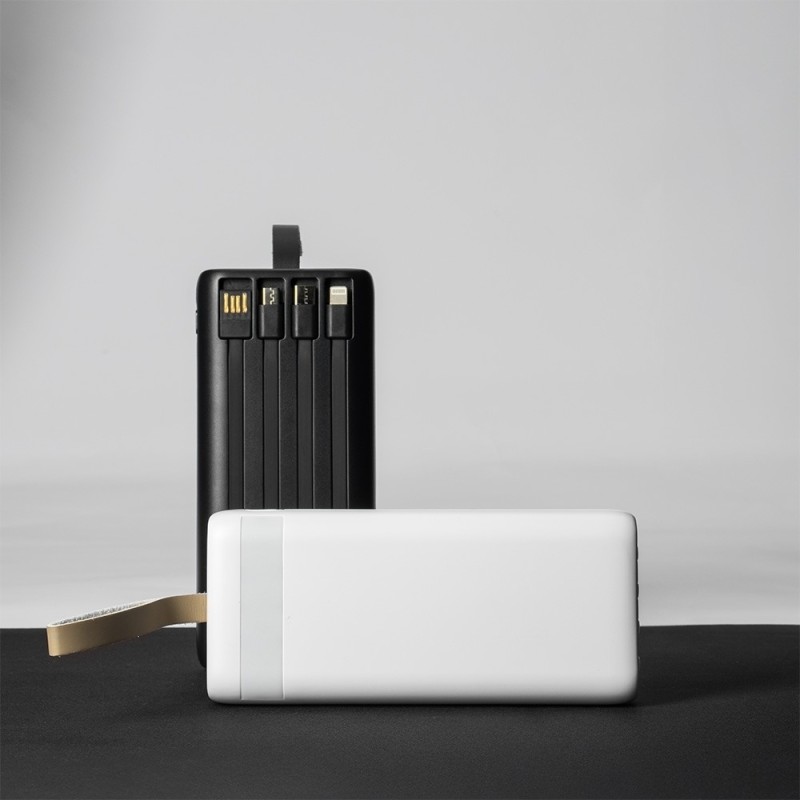 Power Bank 20.000mAh com Lanterna e Multissaídas Personalizado