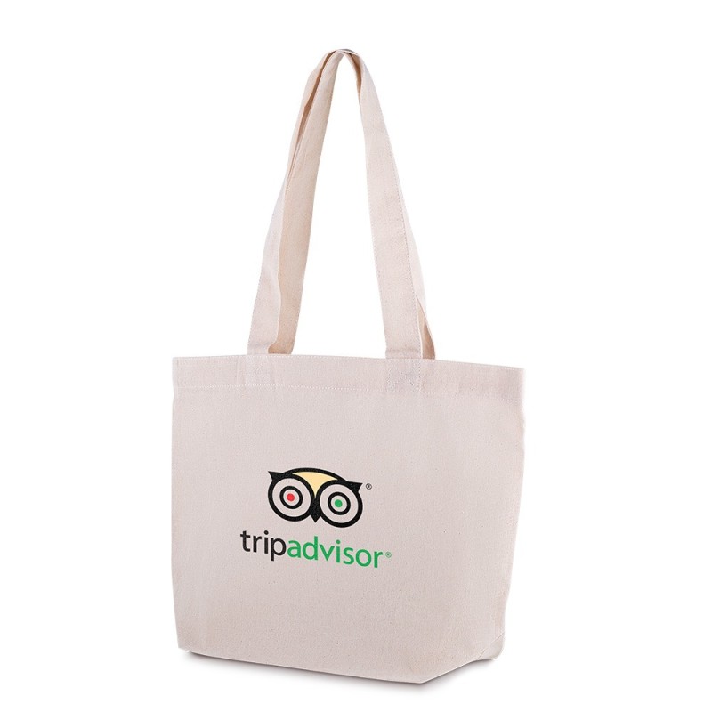 Sacola em Algodão Cru Personalizada com Logotipo