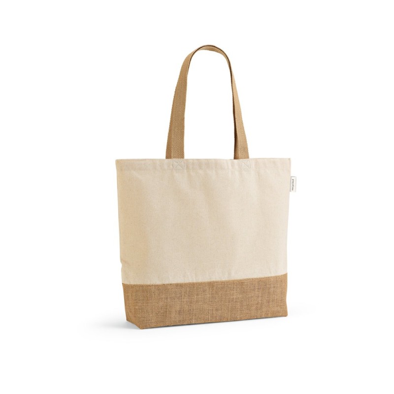 Sacola em Algodão e Poliéster Reciclados para Brinde