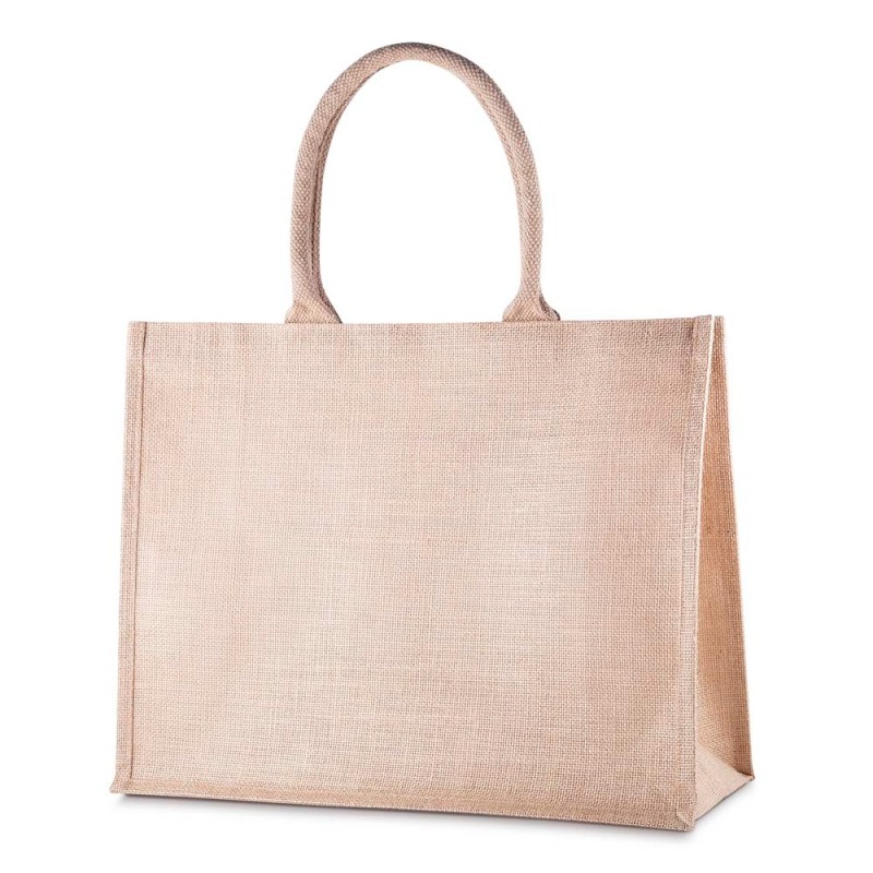 Sacola em Juta Personalizada com Logotipo