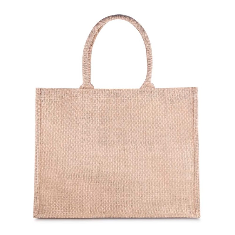 Sacola em Juta Personalizada com Logotipo